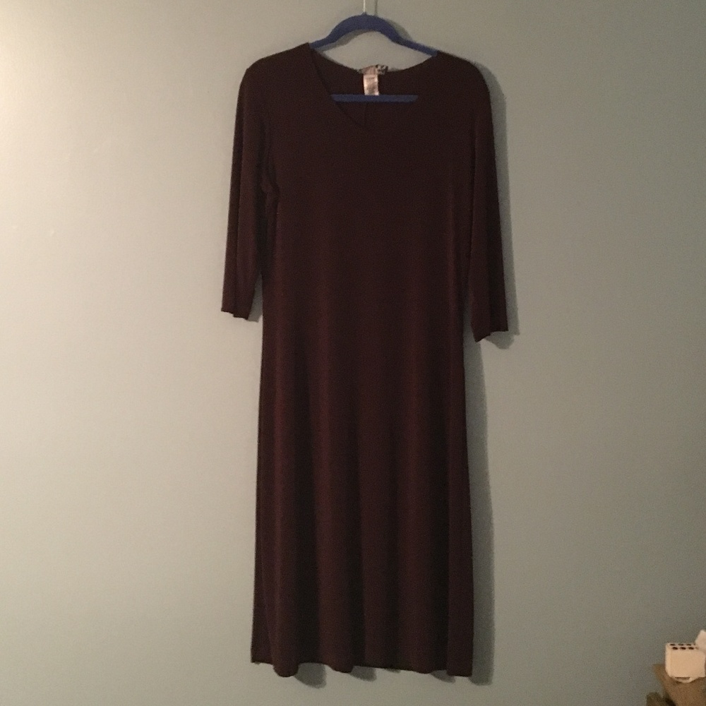 NWT Carolyn Strauss 3/4 sleeve dress Size Medium